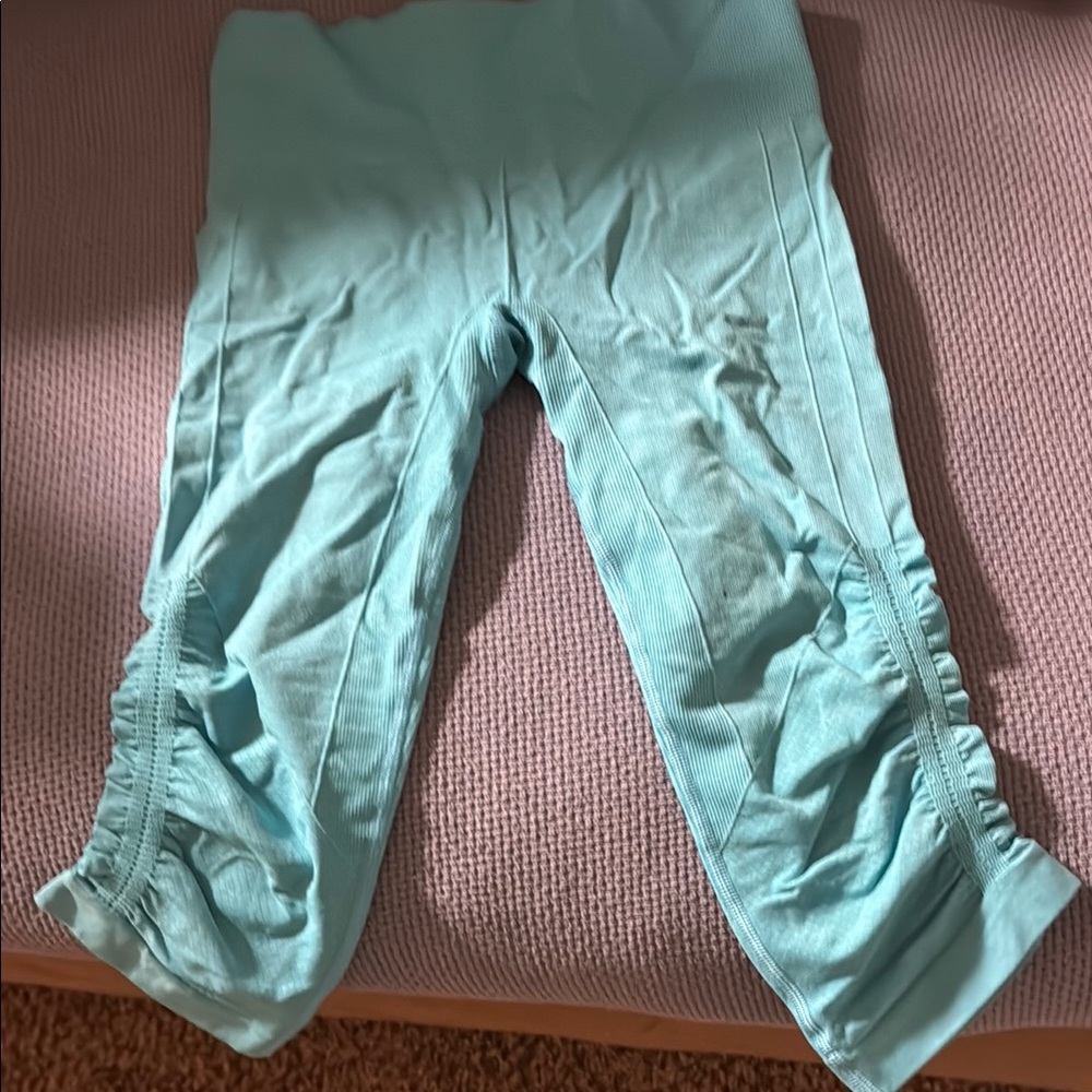 lululemon athletica Kids Light Blue Leggings